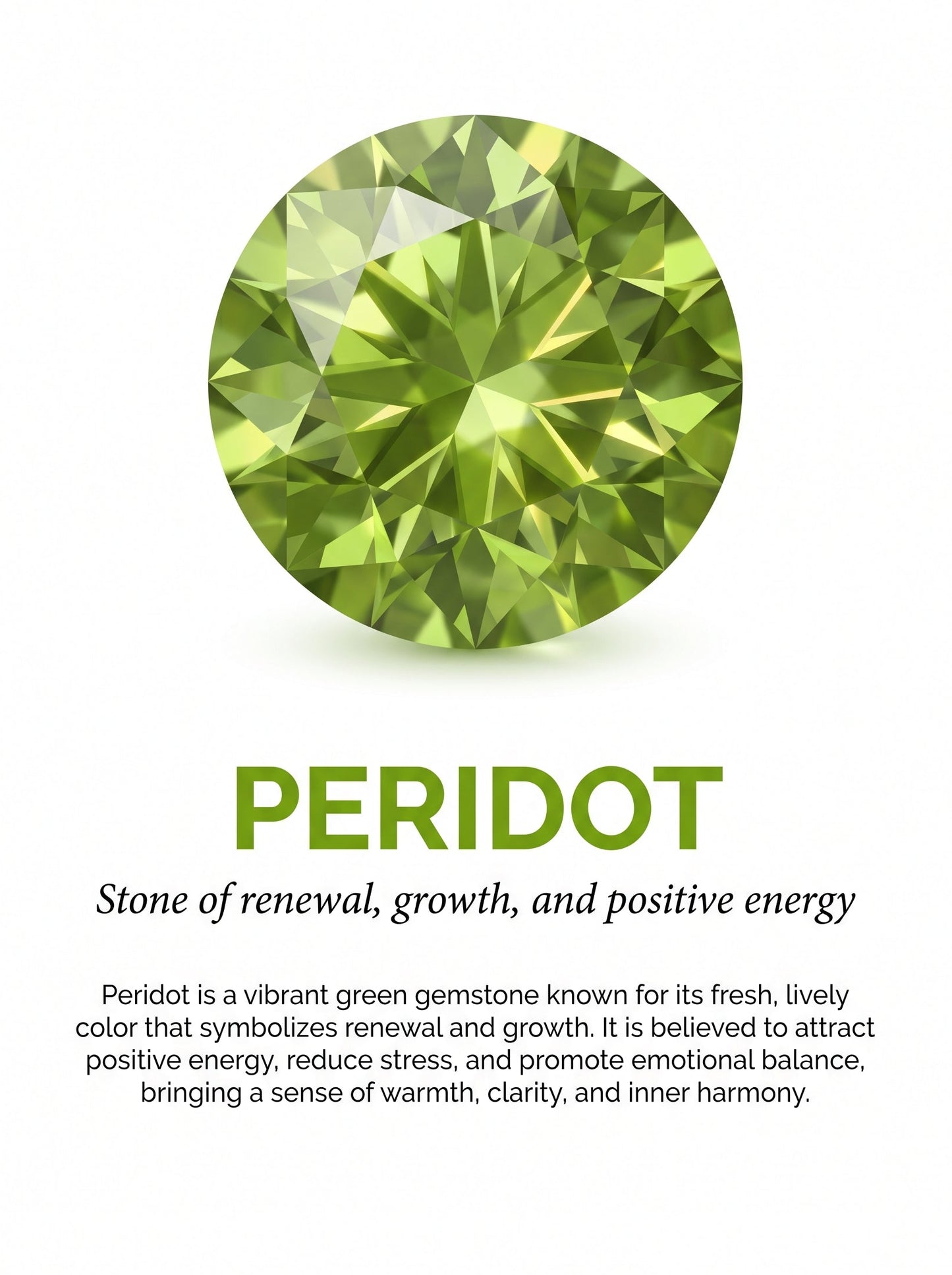 Olive Peridot Earrings