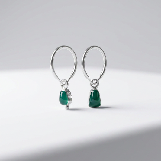 Jade Tide Hoops