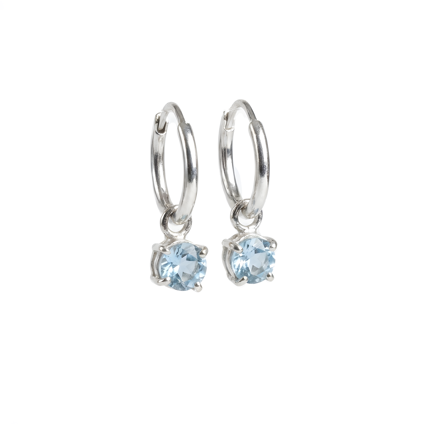 Sky Blue Topaz Earrings