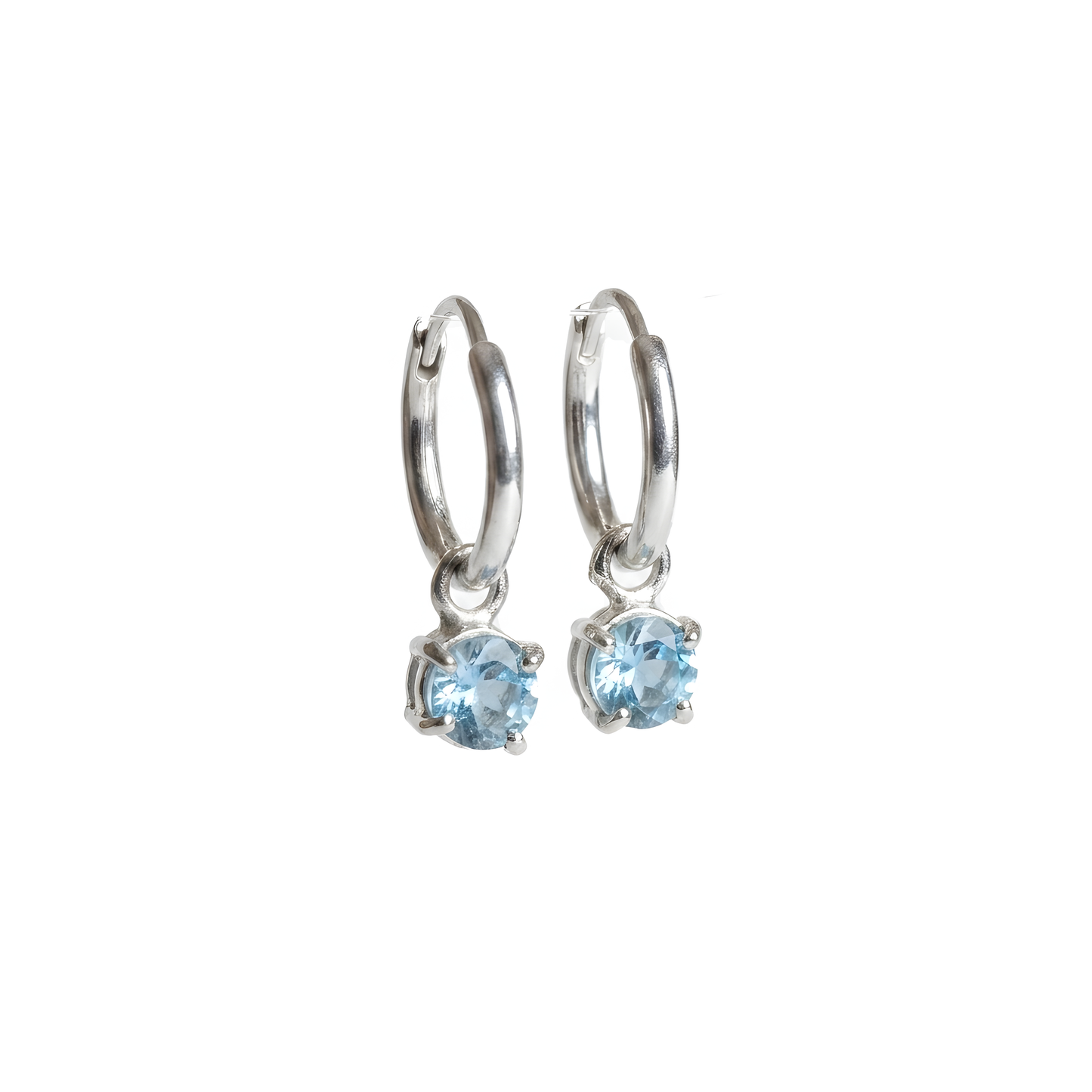 Sky Blue Topaz Earrings